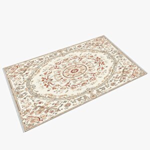 Oturma Odası Halısı, Makinede Yıkanabilir, Kolay Temizlenebilir, Toz Ve Tüy Tutmaz, Kaymaz, Evcil Hayvan Dostu 150x150 cm
