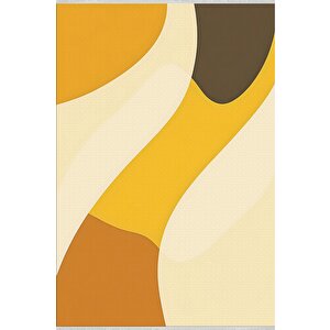 Oturma Odası Halısı, Makinede Yıkanabilir, Kolay Temizlenebilir, Toz Ve Tüy Tutmaz, Kaymaz, Evcil Hayvan Dostu 150x150 cm