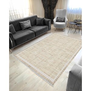 Salon Halısı, Makinede Yıkanabilir, Kolay Temizlenebilir, Toz Ve Tüy Tutmaz, Kaymaz, Evcil Hayvan Dostu