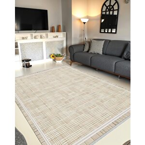 Salon Halısı, Makinede Yıkanabilir, Kolay Temizlenebilir, Toz Ve Tüy Tutmaz, Kaymaz, Evcil Hayvan Dostu