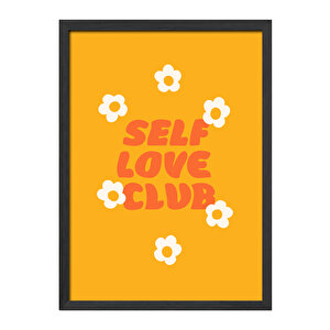 Ahşap Çerçeve Ile Sanatsal Poster Tablo