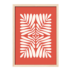 Modern & Sade Duvar Posteri – Ahşap Kenarlı