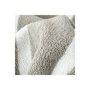 %100 Pamuk Ella Banyo Havlusu Gri (90x150 Cm) Gri