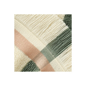 %100 Pamuk Ella Yüz Havlusu Yeşil (50x90 Cm) Yeşil