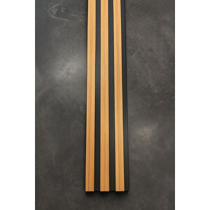 Psh-71 Black Teak Mdf Duvar Paneli