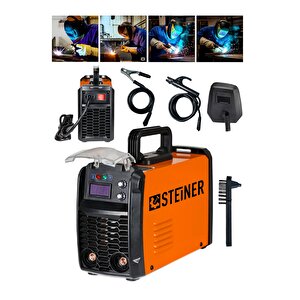 250 Amper İnverter Mega Stick Çift Kartlı Hava Soğutmalı Dijital Göstergeli Çanta Kaynak Makinesi