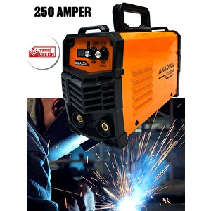 Bakır Sargı 250 Amper Dijital Gösterge Çift Kart Soğutma Kaynak Makinesi Yerli Üretim