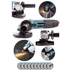Germany Technology 2600 Watt Profesyonel Metal Şanzıman Avuç Içi Spiral Taşlama Makinesi
