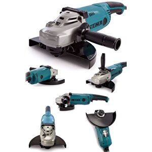 Germany Technology 4000 Watt Tam Professional Büyük Taşlama Demir Kesme Makinesi 180 Mm