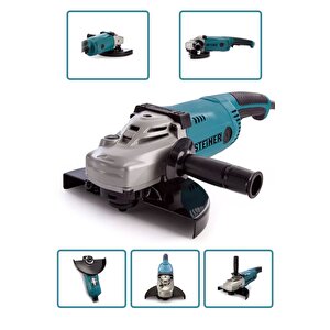 Germany Technology 3800 Watt Tam Professional Büyük Taşlama Demir Kesme Makinesi 180 Mm