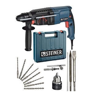 Germany Technology 3000 Watt 5 Joule Hilti Kırıcı Delici Darbeli Matkap + 1 Mandren + 10 Uç