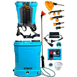 20 Lt Şarjlı Akülü Sırt Ilaçlama Pompası Makinası