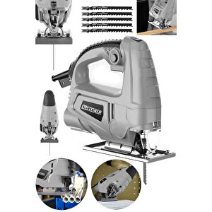Alman 4000 W Sjs Metal Şanzuman 6 Kademe Devirli Bakır Sargili Dekupaj Testere Makinesi