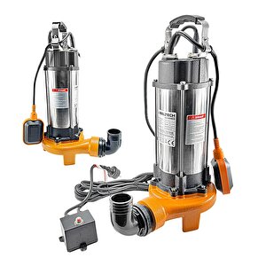 Ibeltech V1300df 2 Inç 1.5 Hp Bıçaklı Foseptik Dalgıç Pompa Kirli Su Dalgıç Pompa 1300w Parçalayıcı