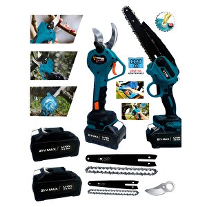 Pro 3-lü Set 4 Akülü Kenar Kesme-dal Budama Makası-budama Testeresi Bahçe Set