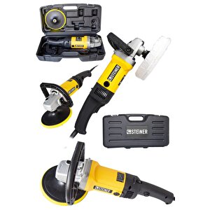 Germany Technology 3000 Watt Profesyonel 6 Kademe Devir Ayarlı Pasta Cila Polisaj Makinesi