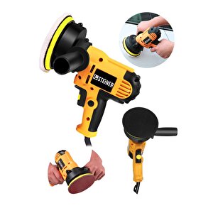 Germany Technology 1200 Watt Profesyonel 6 Kademe Devir Ayarlı Pasta Cila Polisaj Makinesi