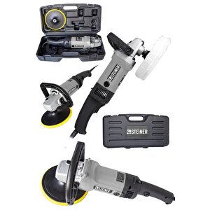 2800 Watt Profesyonel 6 Kademe Devir Ayarlı Sjs Metal Şanzıman Pasta Cila Polisaj Makinesi