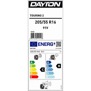 205/55r16 91v Tourıng 2 C-b-70 Yaz Oto Lastiği (üretim Yılı: 2025)