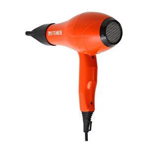 Alman 3600 W Profesyonel Saç Kurutma Makinesi Fön Makinesi Ac Motor Ms-9001 Turuncu + 2 Adet Başlık