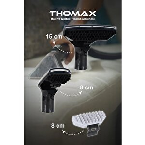 Rowermax Thomax Halı Koltuk Yıkama Makinesi Leke Çıkarma Halı Koltuk Fırçalama Makinesi
