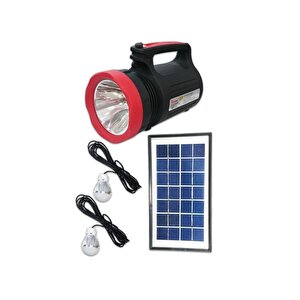 Solar Güneş Enerjili Fener Işıldak Led Ampül