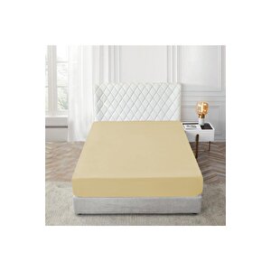 Fitted Lastikli Kumaş Çarşaf Yastık Kılıflı Yatak Çarşafı Tek Kişilik 100 X 200 Cm 100836