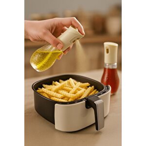 Tekli Set Cam Sprey Yağdanlık - Airfryer, Izgara, Fritöz, Salata, Yemek Püskürtmeli Yağdanlık - 3066