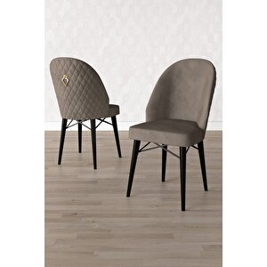 ​​​​​​​calvin Siyah Mermer Desen 80x132 Açılabilir Mdf Masa Yemek Odası Takımı, Mutfak Takımı 6 Adet Sandalye