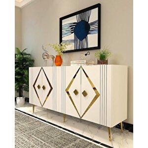 Dominodd (kb150) Konsol BEYAZ-ALTIN