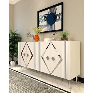 Dominodd (kb150) Konsol BEYAZ-GÜMÜŞ