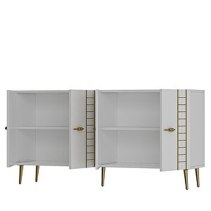 İmredd (kb150) Konsol BEYAZ-ALTIN