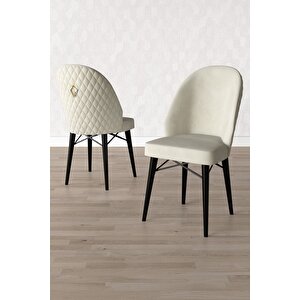 ​​​​​​​calvin Siyah Mermer 80x132 Açılabilir Mdf Masa Yemek Odası Takımı, Mutfak Takımı 4 Adet Sandalye