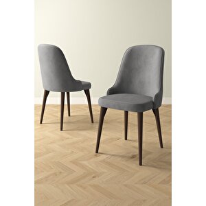 Ikon Meşe Desen 80x132 Açılabilir Mdf Masa Yemek Odası Takımı, Mutfak Takımı 6 Adet Sandalye