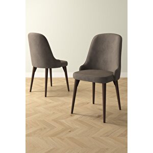 Ikon Barok Desen 80x132 Açılabilir Mdf Masa Yemek Odası Takımı, Mutfak Takımı 4 Adet Sandalye