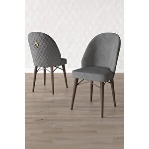 Calvin Meşe Desen 80x132 Açılabilir Mdf Masa Yemek Odası Takımı, Mutfak Takımı 4 Adet Sandalye