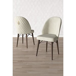 Calvin Meşe Desen 80x132 Açılabilir Mdf Masa Yemek Odası Takımı, Mutfak Takımı 6 Adet Sandalye