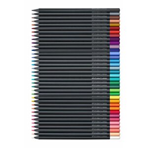 Telli Eskiz Defteri Siyah A4 1 Adet Spiralli 150 Gr 40 Yaprak 12 Renk Kuruboya Gölgelendirme Zımpara Kalem Uzatma Silgi