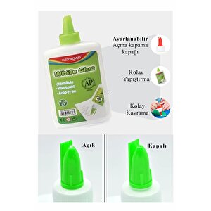 Beyaz Tutkal 250 Gr 1 Adet Keyroad Beyaz Mobilya Tutkalı 250 Gr Ahşap Tutkalı Su Bazlı Çok Amaçlı Beyaz Tutkal