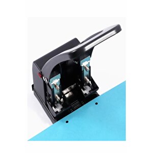 Büyük Delgeç 100 Yaprak Kapasiteli 1 Adet Arşiv Tipi Kollu Delgeç Metal Perfaratör Profesyonel Kağıt Delici Delgec