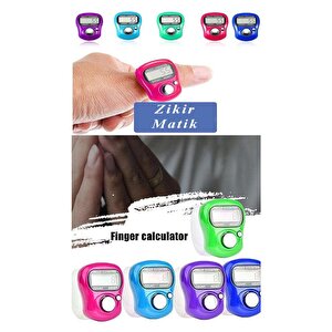 Zikirmatik 1 Adet Hediyelik Dua Tespihat Sayacı Tesbih Pilli Lcd Ekranlı Parmak Yüzük Zikir Matik