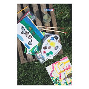 Talens 12 Renk Guaj Boya 1 Paket Art Creation Gouache Colour 12x12ml Guaj Boya Seti Canlı Renkler Tuval Resim