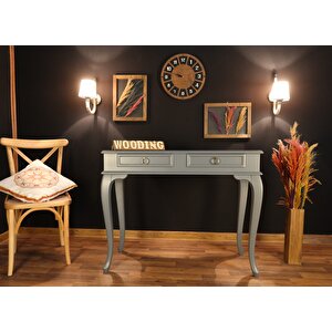 Wooding 110 Cm Çekmeceli Masif Gri Dresuar