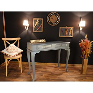 Wooding 110 Cm Çekmeceli Masif Gri Dresuar