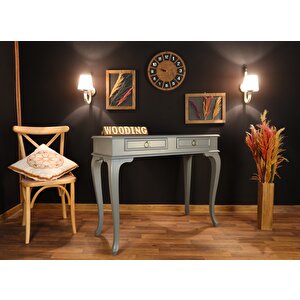 Wooding 110 Cm Çekmeceli Masif Gri Dresuar