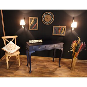 Wooding 110 Cm Çekmeceli Masif Lacivert Dresuar