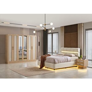 Heli̇s Mdf Yatak Odasi Takimi