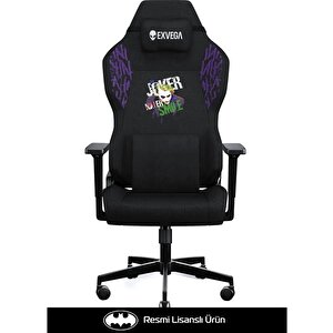 Exvega Andromeda 2025 Joker Killer Smile Masajlı Oyuncu Koltuğu Dokuma Kumaş