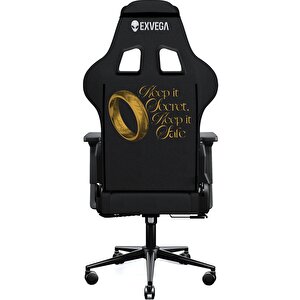 Exvega Vesta 2025 Kumaş Oyuncu Koltuğu Siyah Lord Of The Rings Edition