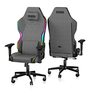 Exvega Lunar Active Rgb Graphite Oyuncu Koltuğu
